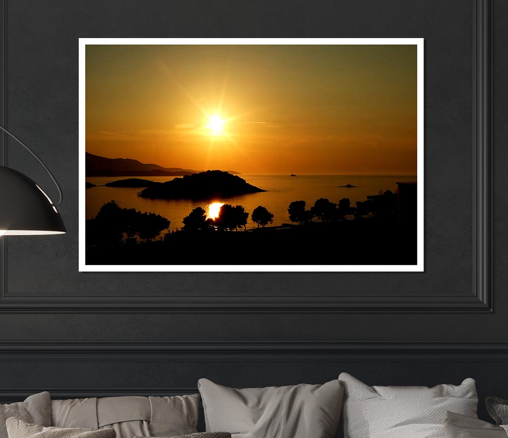 Ksamil Print Poster Wall Art