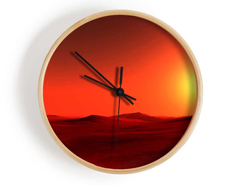 Sahara Clock - Wallart-Direct UK