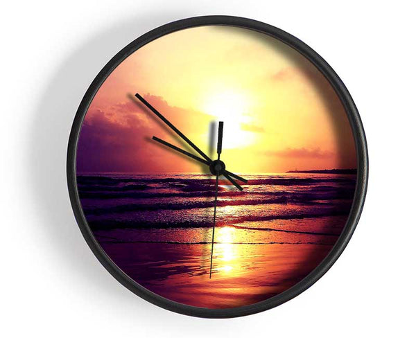 Midnight Sun Clock - Wallart-Direct UK