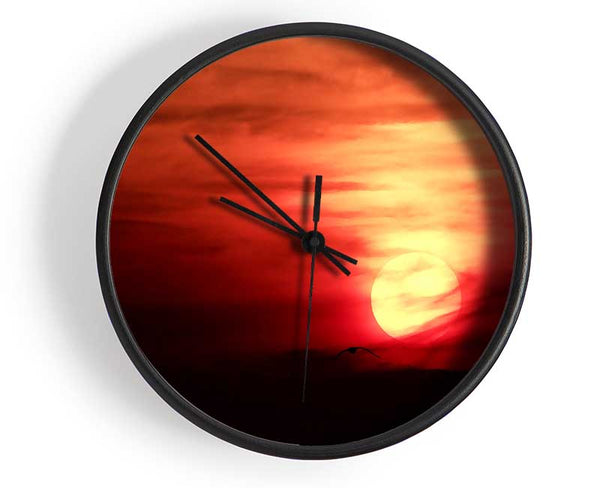 Journey To The Sun Clock - Wallart-Direct UK