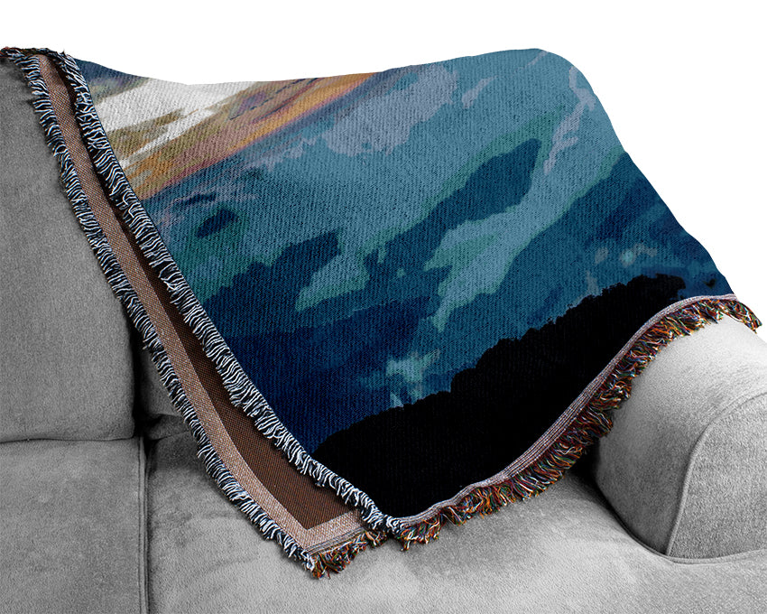 Sea Of Cloud Woven Blanket