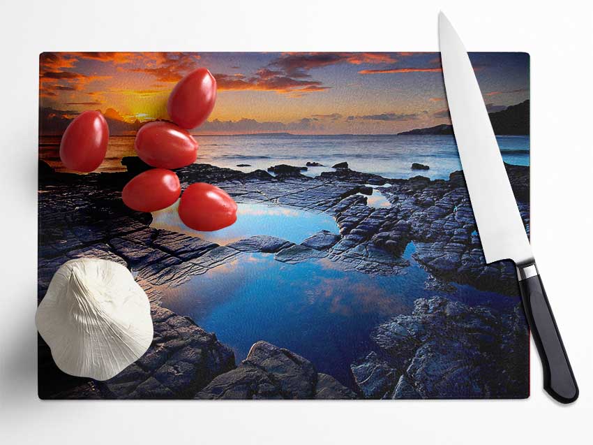 Rockpool Uk Glass Chopping Board