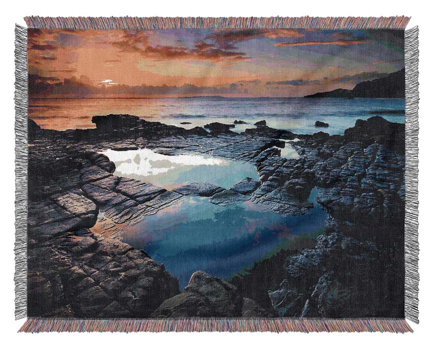 Rockpool Uk Woven Blanket