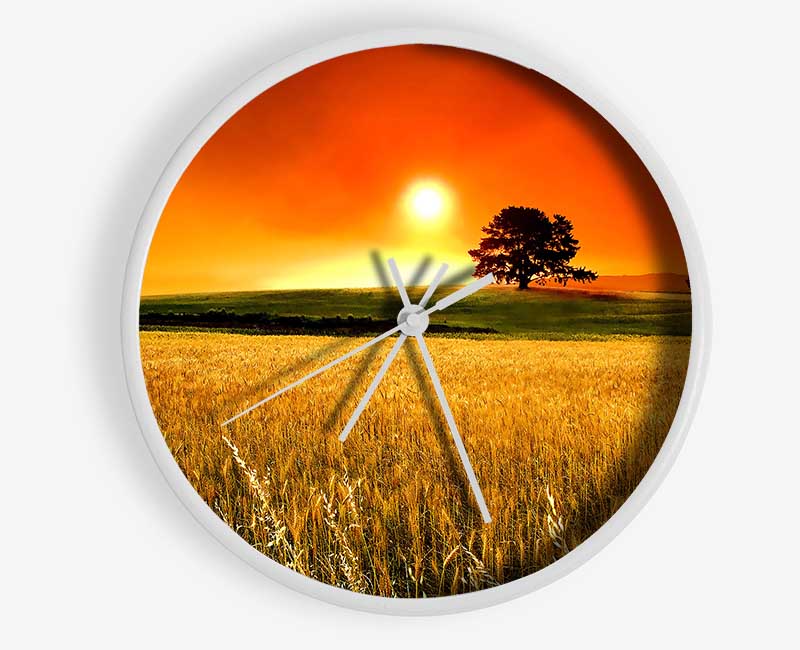 Sunny Day Clock - Wallart-Direct UK