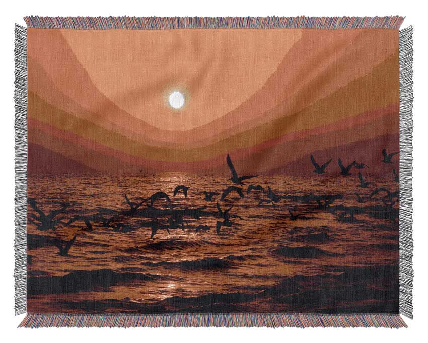 Ocean Flight Woven Blanket