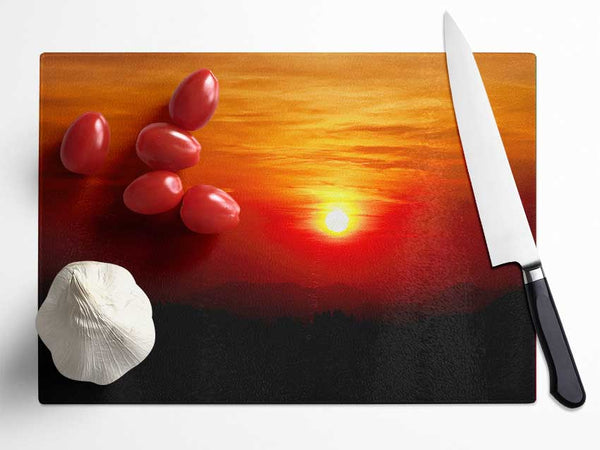 Shepherds Delight Glass Chopping Board