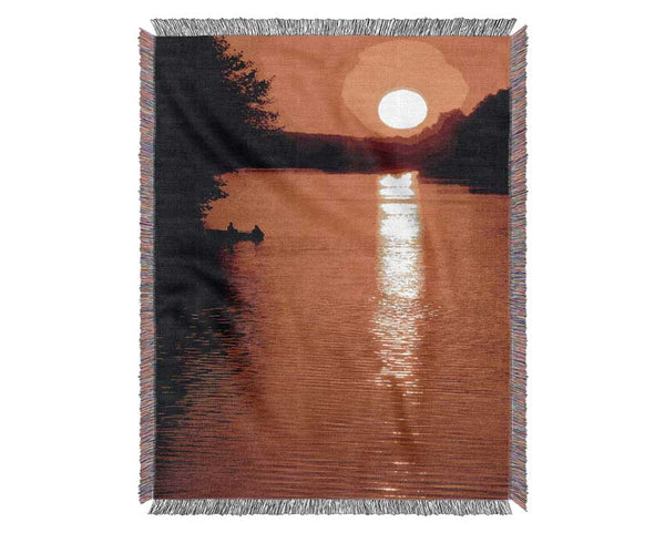 Fishermans Golden Delight Woven Blanket