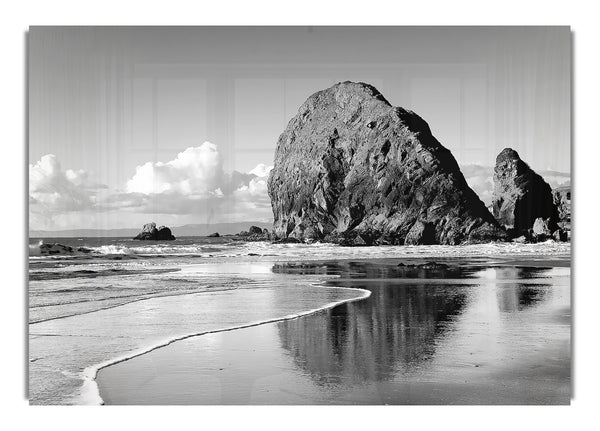 Beach Rocks B~w