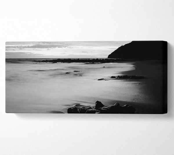 Sunset Tides B n W