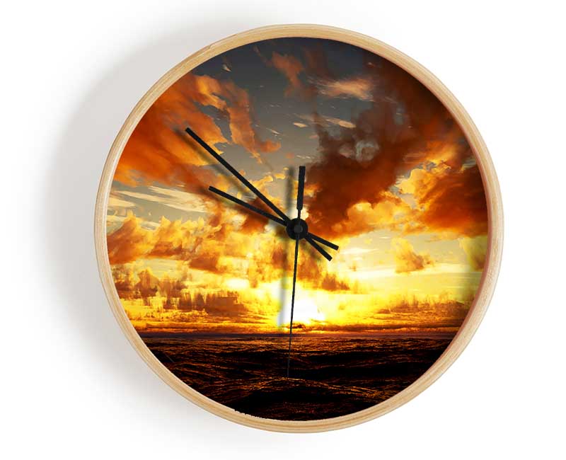 Glorious Day Break Clock - Wallart-Direct UK