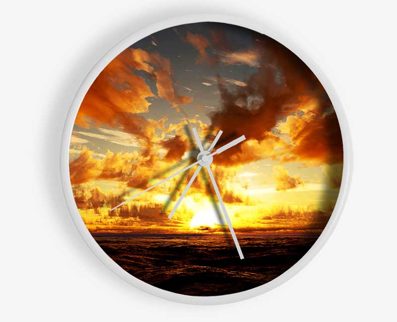 Glorious Day Break Clock - Wallart-Direct UK