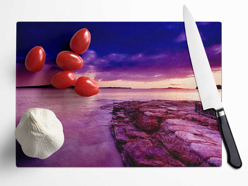 Perfect Harbour Glass Chopping Board