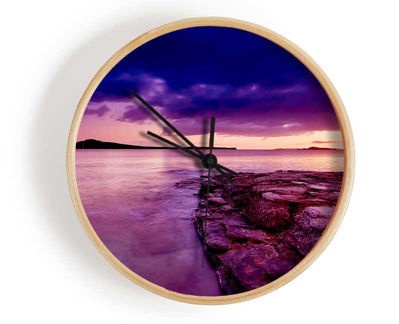 Perfect Harbour Clock - Wallart-Direct UK