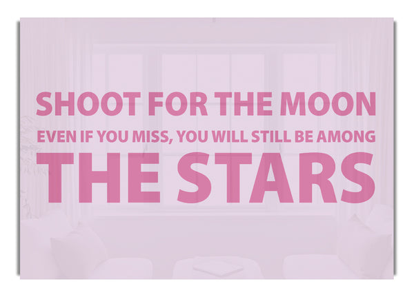 Shoot For The Moon  Pink