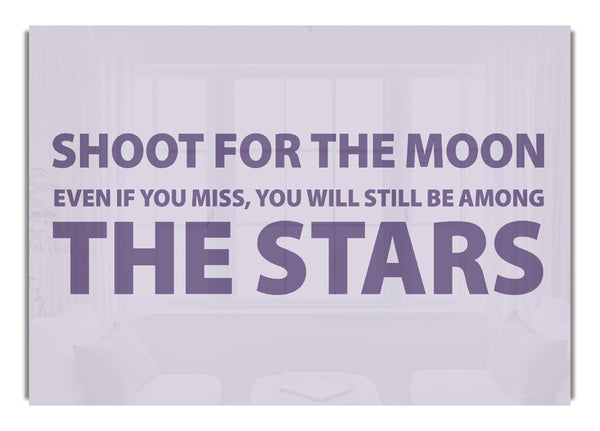 Shoot For The Moon  Lilac