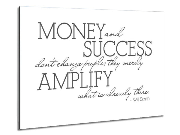 Movie Quote Will Smith Money And Success Grey