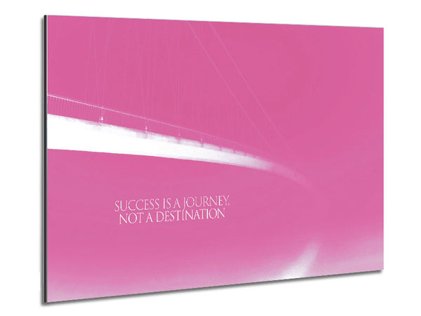 Success Is A Journey Pink