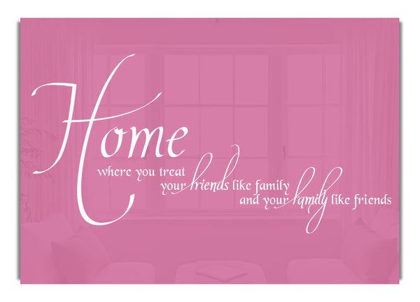 Home Family Friends Pink