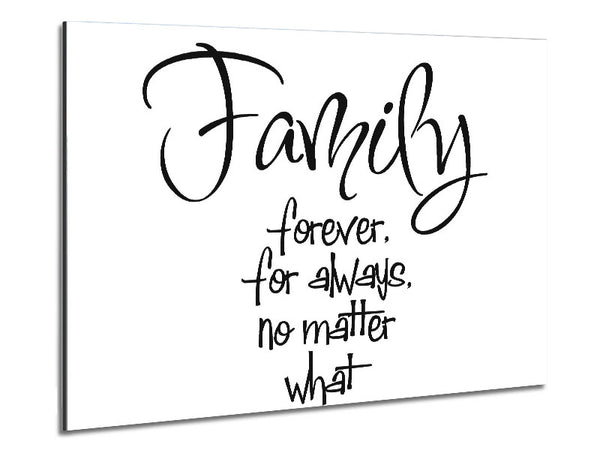 Family Quote Family Forever For Always