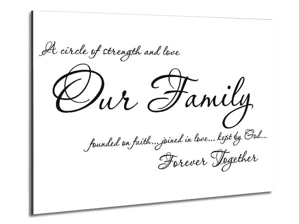 Family Quote Our Family Together Forever