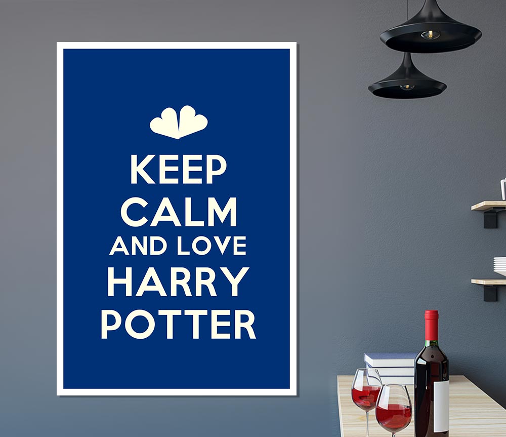 Keep Calm Potter Print Poster Wall Art