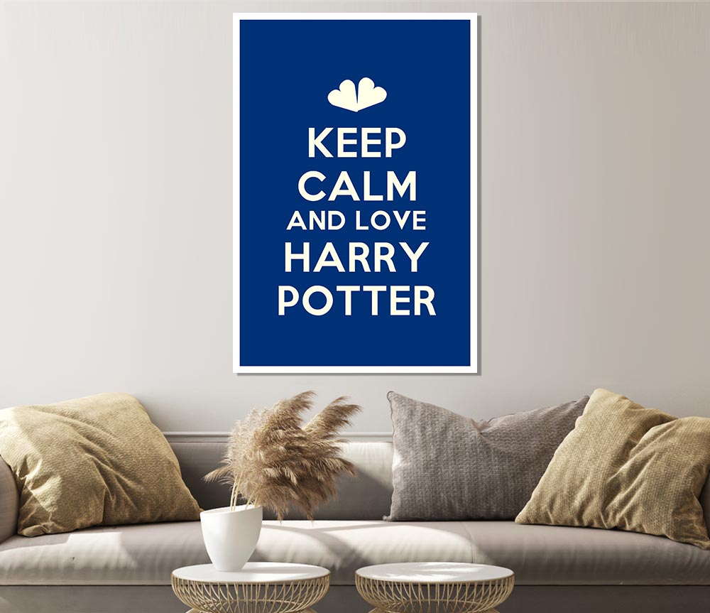 Keep Calm Potter Print Poster Wall Art