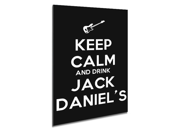 Kitchen Quote Keep Calm Jack Daniels