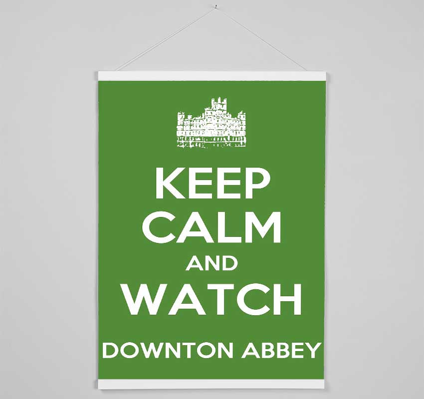 Keep Calm Downton Abbey Hanging Poster - Wallart-Direct UK