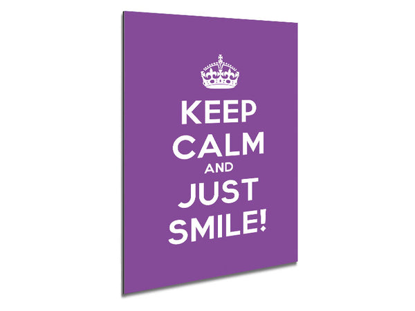 Keep Calm Smile