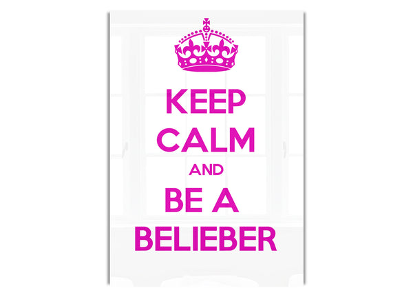 Keep Calm Justin Bieber