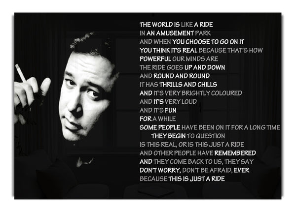 Bill Hicks The World Is Like A Ride