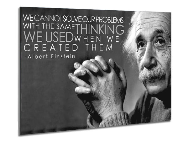 Motivational Quote Einstein Thinking