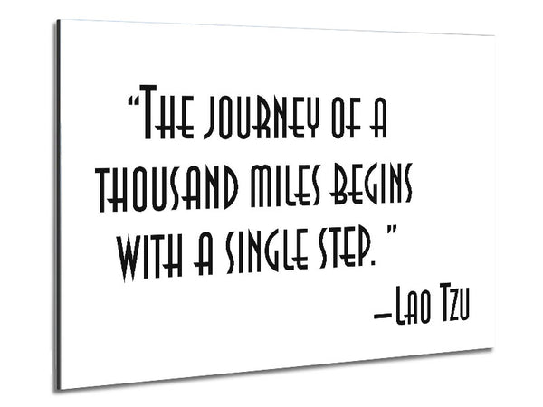 Motivational Quote Lao Tzu The Journey Of A Thousand Miles