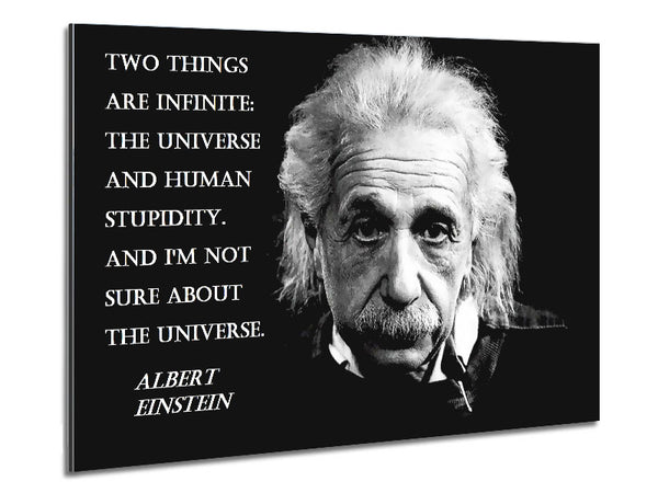 Motivational Quote Albert Einstein The Universe