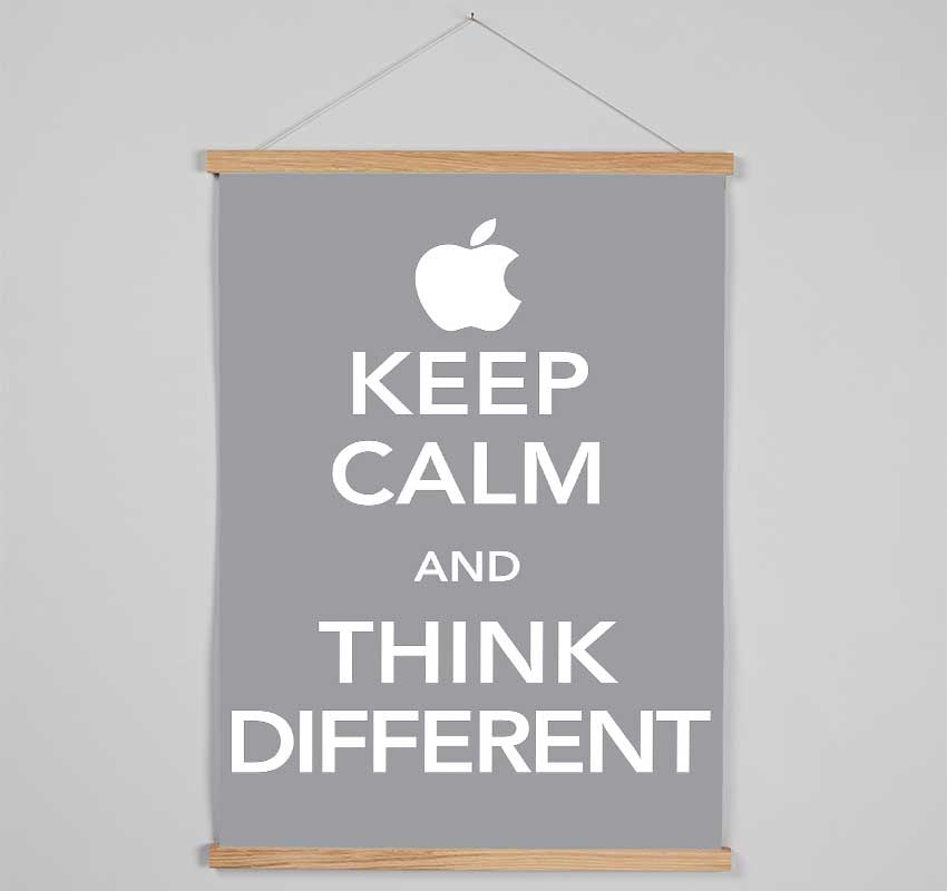 Keep Calm And Think Diffrent Hanging Poster - Wallart-Direct UK