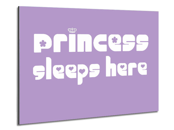 Princess sleeps 2 Lilac