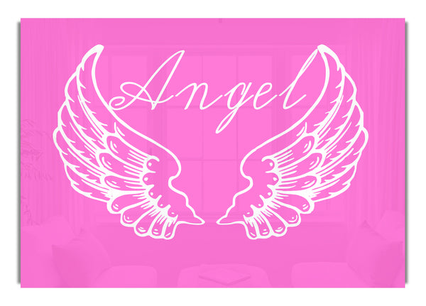 Angel Wings 4 Vivid Pink