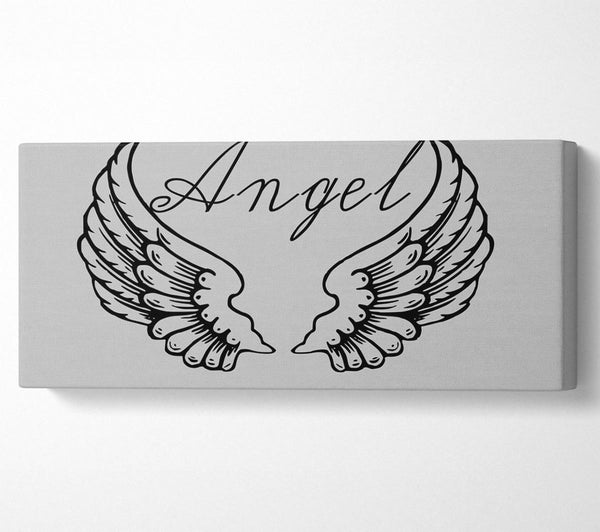 Angel Wings 4 Grey