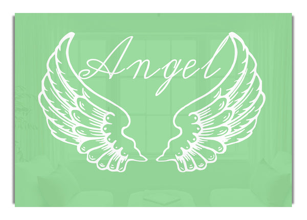 Angel Wings 4 Green