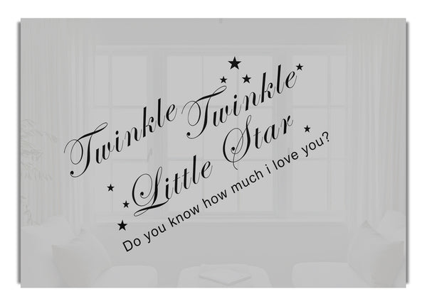 Twinkle Twinkle Little Star 2 Grey