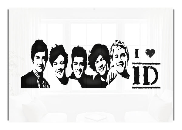 I Love 1 Direction White