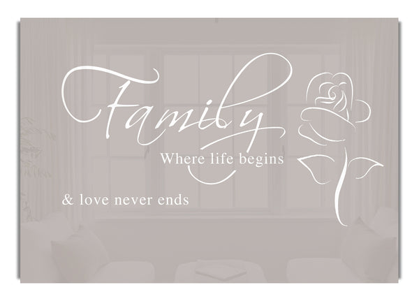 Family Where Life Begins 1 Beige