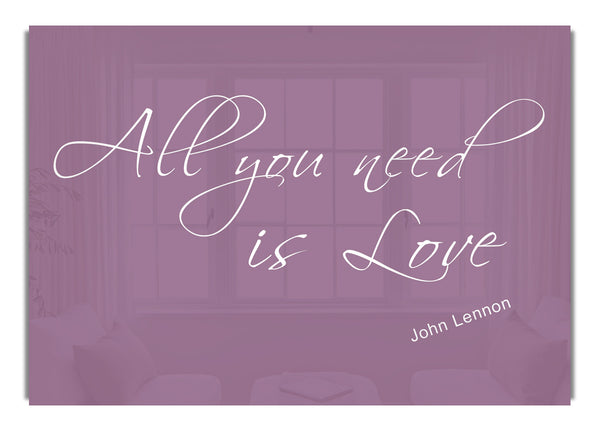 All You Need Is Love 2 Dusty Pink