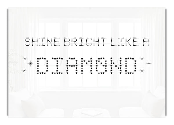 Shine Bright Rihanna White