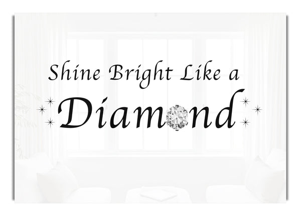 Shine Bright Like A Diamond Rihanna White