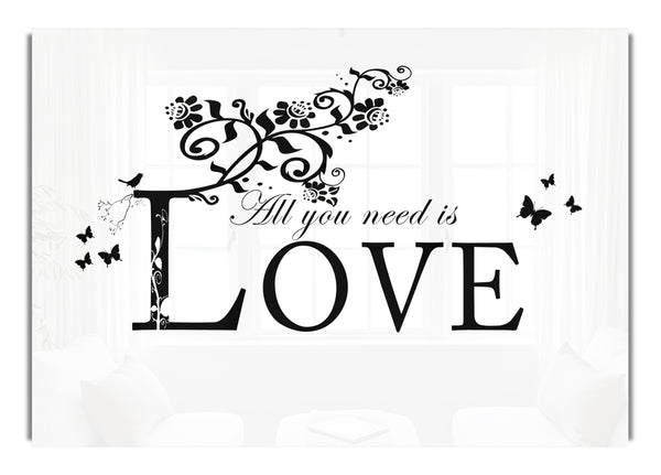 All You Need Is Love White