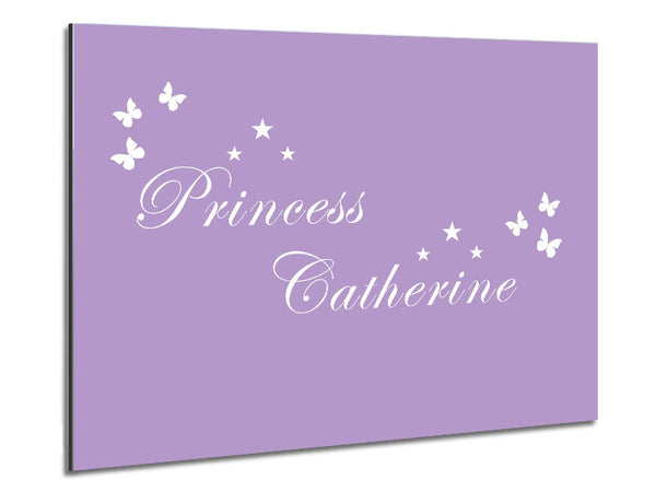 Girls Room Quote Your Own Name Princess Lilac