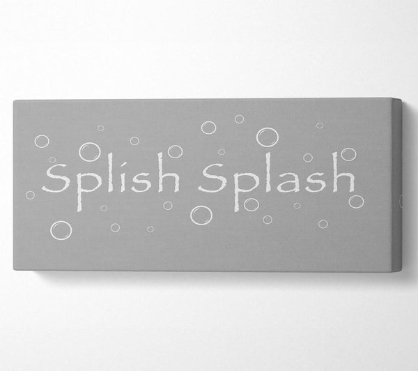 Bathroom Quote Splish Splash Bathroom Grey White