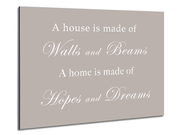 Home Quote Walls n Beams Hopes n Dreams Beige