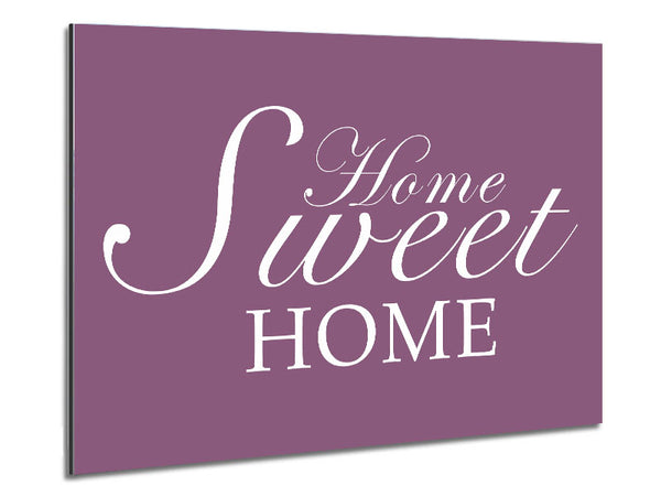 Family Quote Home Sweet Home Dusty Pink